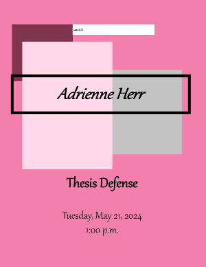Adrienne Herr Thesis Defense