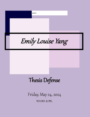 Emily Louise Yang Thesis Defense