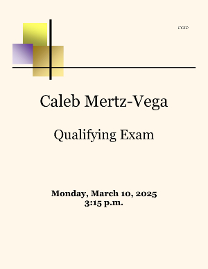 Caleb Mertz-Vega Qualifying Exam