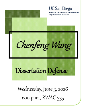 Chenfeng Wang Dissertation Defense