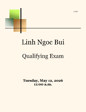Linh Ngoc Bui Qualifying Exam