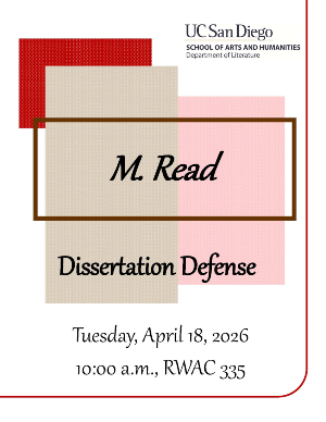 M. Read Dissertation Defense