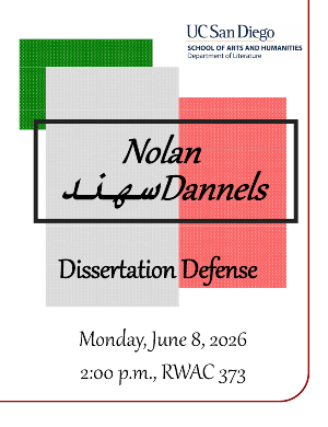Nolan Dannels Dissertation Defense