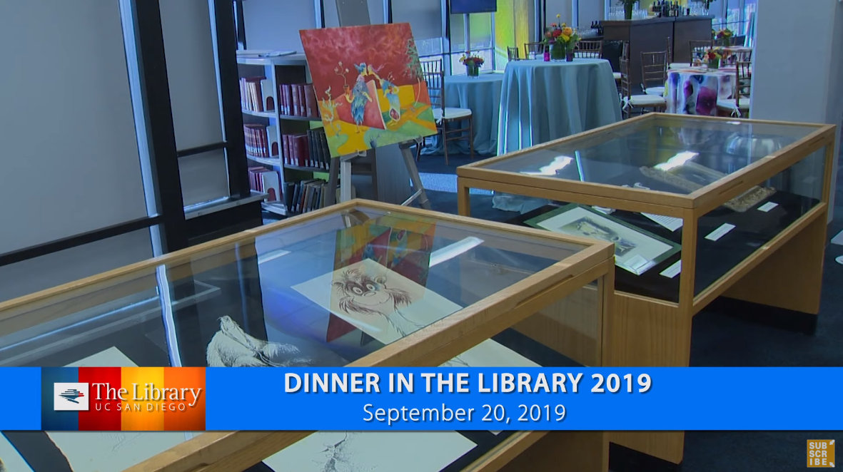 The Private Art of Theodor "Dr. Seuss" Geisel - Dinner in the Library 2019