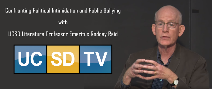 Roddy Reid on UCSD-TV